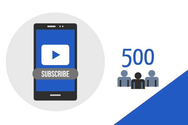 500 YouTube Subs